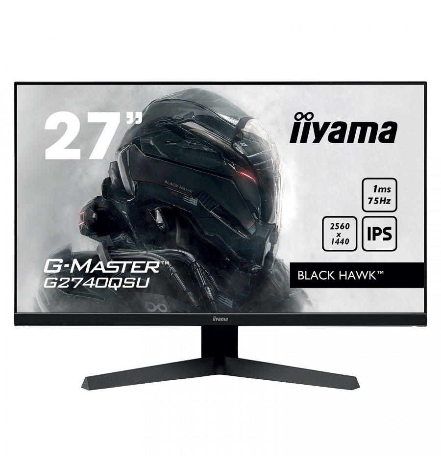 iiyama Ecran 27 Pouces WQHD G-Master Red Eagle GB2760QSU-B1